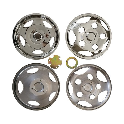 HC-B-50083 Auto Accessories coaster Bus Stainless Steel Wheel Cover